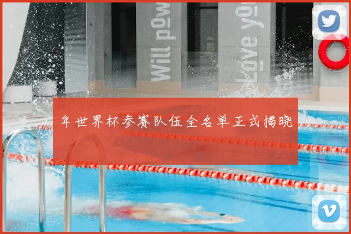 年世界杯参赛队伍全名单正式揭晓