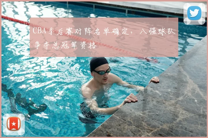 CBA季后赛对阵名单确定，八强球队争夺总冠军资格