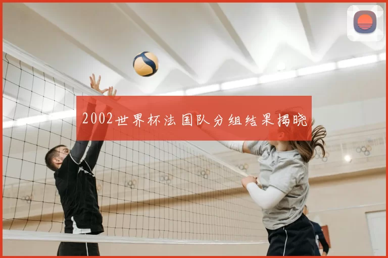 2002世界杯法国队分组结果揭晓